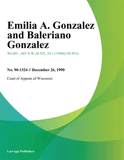 emilia a. gonzalez and baleriano gonzalez imagen de la portada del libro