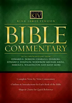 king james version bible commentary book cover image