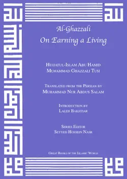 al-ghazzali on earning a living and trade book cover image