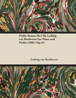 violin sonata - no. 5 - op. 24 - for piano and violin book cover image