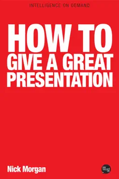 how to give a great presentation book cover image