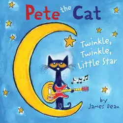 pete the cat: twinkle, twinkle, little star book cover image
