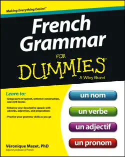 french grammar for dummies imagen de la portada del libro