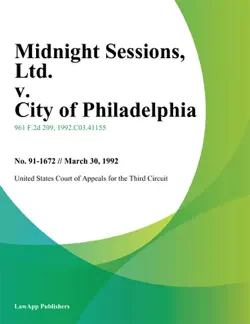 midnight sessions, ltd. v. city of philadelphia book cover image