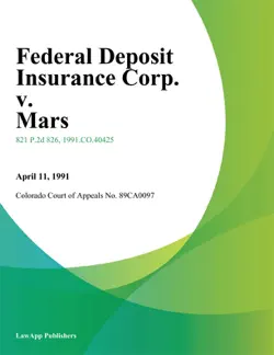 federal deposit insurance corp. v. mars imagen de la portada del libro