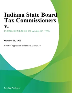 indiana state board tax commissioners v. imagen de la portada del libro