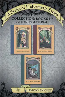a series of unfortunate events collection: books 1-3 with bonus material book cover image