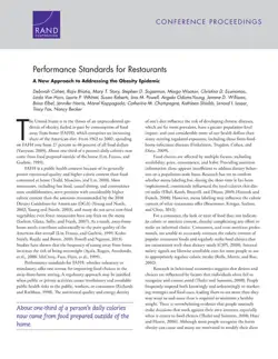 performance standards for restaurants imagen de la portada del libro