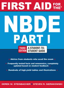 first aid for the nbde part 1, third edition book cover image