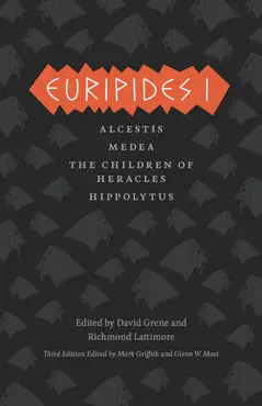 euripides i book cover image