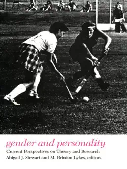 gender and personality book cover image