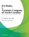 Hailey v. Terminix Company of North Carolina synopsis, comments
