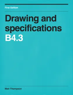 drawing and specifications book cover image