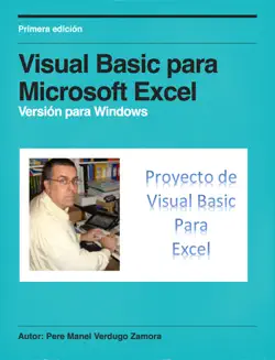 visual basic para microsoft excel book cover image