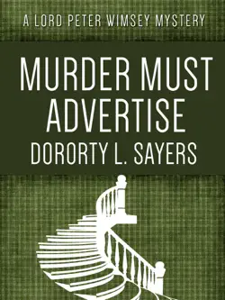 murder must advertise book cover image