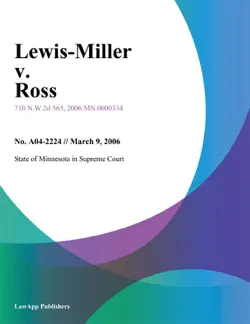lewis-miller v. ross book cover image