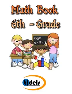 sixth grade math book book cover image
