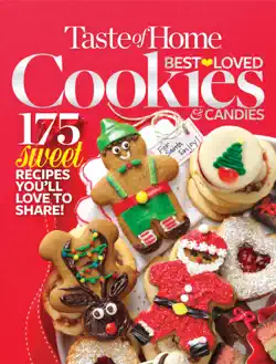taste of home best loved cookies & candies book cover image