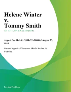 helene winter v. tommy smith book cover image