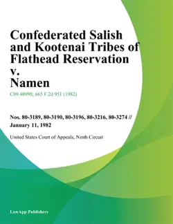 confederated salish and kootenai tribes of flathead reservation v. namen book cover image