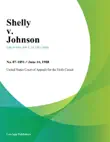 Shelly v. Johnson synopsis, comments