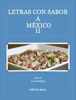 letras con sabor a mexico, tomo ii book cover image