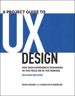 project guide to ux design, a book cover image