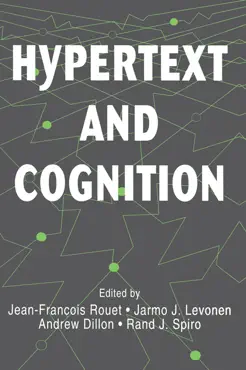 hypertext and cognition book cover image