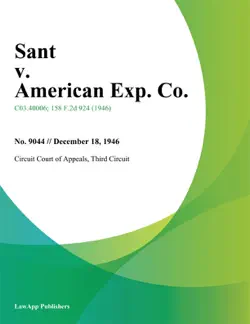 sant v. american exp. co. book cover image