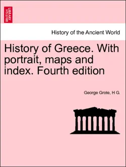 history of greece. with portrait, maps and index. vol. ix, fourth edition. book cover image