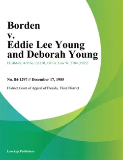 borden v. eddie lee young and deborah young book cover image