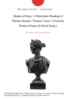 shades of gray: a diachronic reading of thomas hardy's 