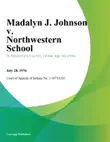 Madalyn J. Johnson v. Northwestern School synopsis, comments