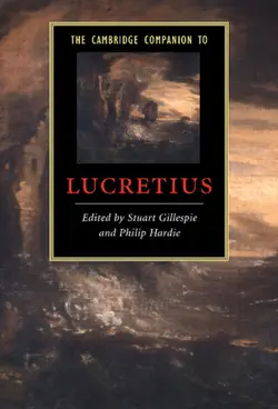 the cambridge companion to lucretius book cover image