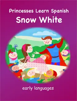 princesses learn spanish - snow white book cover image
