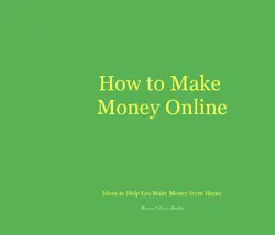 how to make money online book cover image