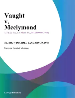 vaught v. mcclymond book cover image
