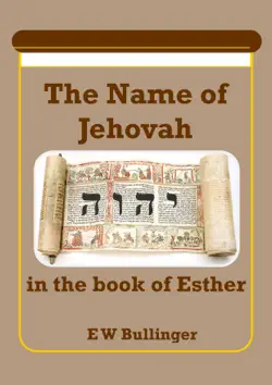the name of jehovah in the book of esther book cover image