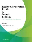 Realty Corporation Et Al. v. John v. Lindsay synopsis, comments