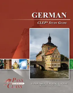 german clep test study guide - passyourclass book cover image