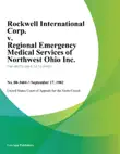 Rockwell International Corp. v. Regional Emergency Medical Services of Northwest Ohio Inc. synopsis, comments