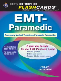 emt-paramedic flashcard book book cover image