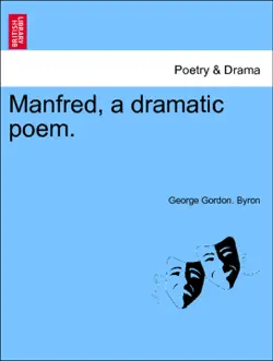 manfred, a dramatic poem. book cover image