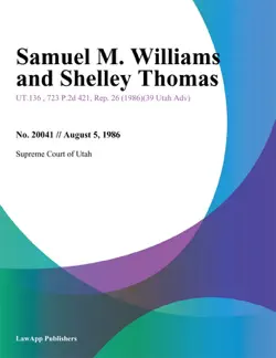 samuel m. williams and shelley thomas book cover image