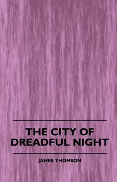the city of dreadful night imagen de la portada del libro