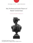 Mary Wollstonecraft and the "Reserve of Reason" (Critical Essay) sinopsis y comentarios