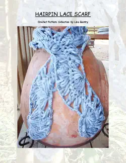 hairpin lace scarf book cover image