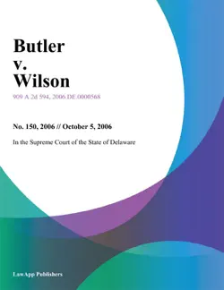 butler v. wilson book cover image