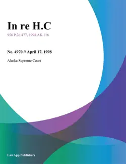 in re h.c. book cover image