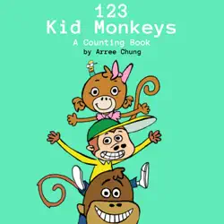 123 kid monkeys book cover image